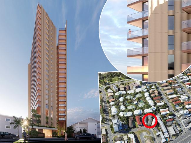 Luxury high-rise to tower over Hedges Ave