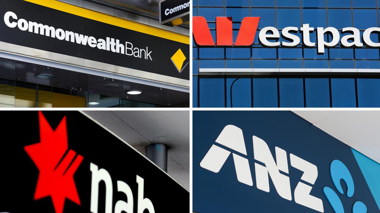 The big four banks were the top performers after fresh inflation data showed prices cooled faster than forecast. Picture: NCA Newswire