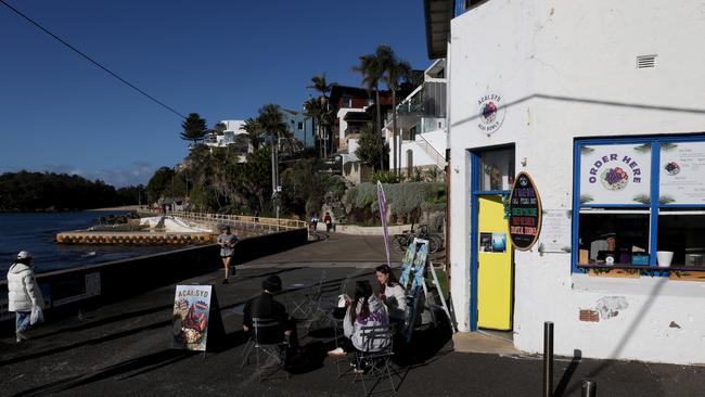 The lane leads on to a beach. Picture: NewsWire / Damian Shaw