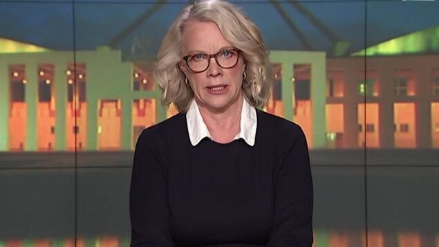 The ABC’s chief political correspondent, Laura Tingle.