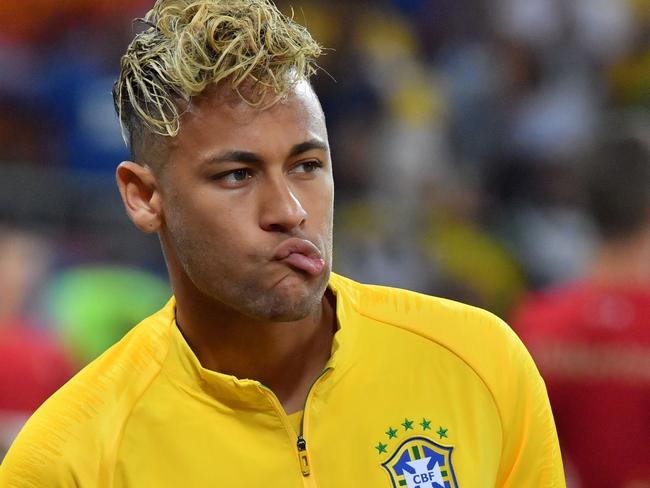 We’re just as unimpressed as Brazilian superstar Neymar. Picture: Pascal Guyot / AFP