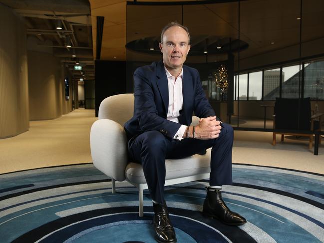 11/12/2019. Hamish Douglass, Magellan Chairman and co-founder, photographed at their offices in Sydney for The Deal. Britta Campion / The Australian