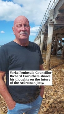 Yorke Peninsula councillor Richard Carruthers on the future of the Ardrossan jetty