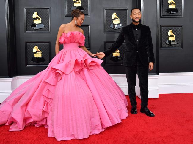 Chrissy is married to John Legend. Picture: Angela Weiss/AFP