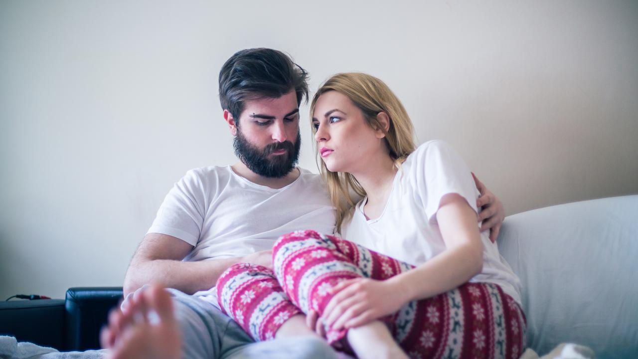 It is important that couples share with each other how they are feeling when trying to conceive. Picture: iStock