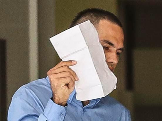Justin Shepherd-Wallis leaves court.