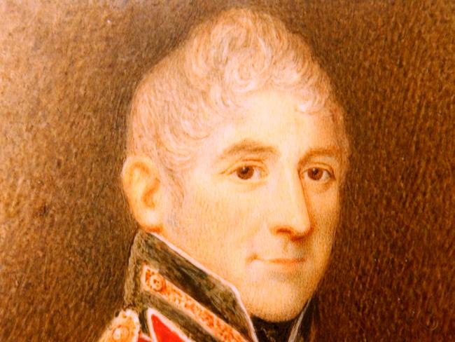 Travel - Lachlan Macquarie - Painting of Lachlan Macquarie which will be part of the exhibition 'The Governor Lachlan Macquarie: 1810-1821'  at the State Library of NSW in Sydney. The painting is unsigned and undated.