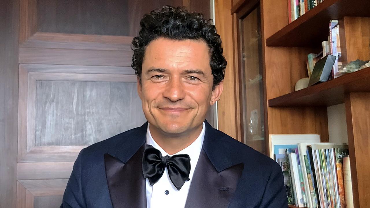 Orlando Bloom speaks at the 26th Annual Critics Choice Awards. Picture: Getty Images/Getty Images for the Critics Choice Association