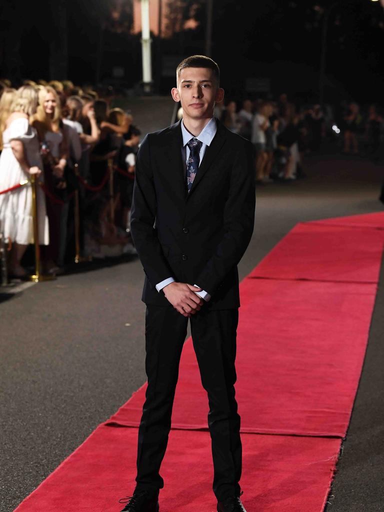 Jesse Vandervelde at Xavier Catholic College year 12 formals. Picture: Patrick Woods.