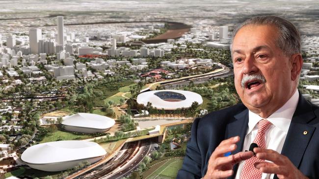 Brisbaneâs powerful 2032 Olympic Games boss Andrew Liveris says a new stadium should be built at Victoria Park.