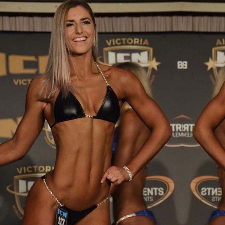 Frances Abbott, daughter of former PM Tony Abbott, became a competitive bodybuilder in 2017. Picture: Instagram/@notanotherfitnessblogger