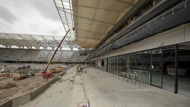 The new ground is on track to open next season.