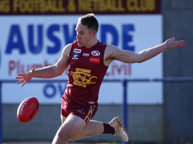 GDFL: East Geelong v Geelong West. No 13. Thomas Cordner-Maas.