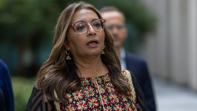 Senator Faruqi convened a roundtable on ending unpaid placements on Tuesday. Picture: NCA NewsWire / Gary Ramage