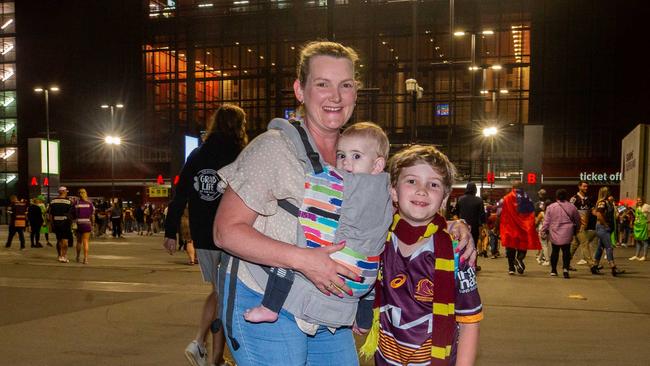 Brisbane v Storm Friday 8 September 2023. Picture: Stephen Archer