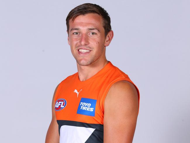 Tom Hutchesson at GWS in 2021. He returned to Millicent this season and starred in a premiership-winning year. Picture: Jason McCawley/AFL Photos