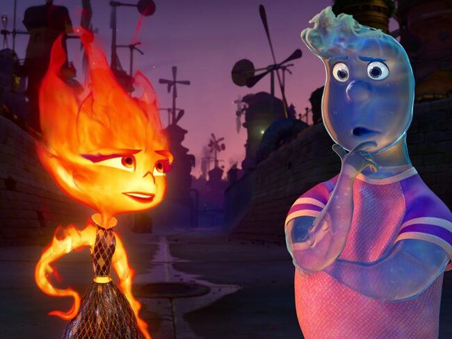 A scene from Pixar’s Elemental