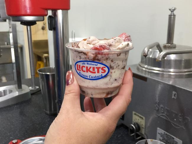 Lickits Frozen Custard. Picture: Jenifer Jagielski