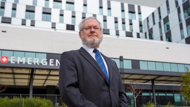 Greg Donnelly MLC at Northern Beaches Hospital in Frenchs Forest, is leading an inquiry into the operation of the new hospital. Picture: Jordan Shields.