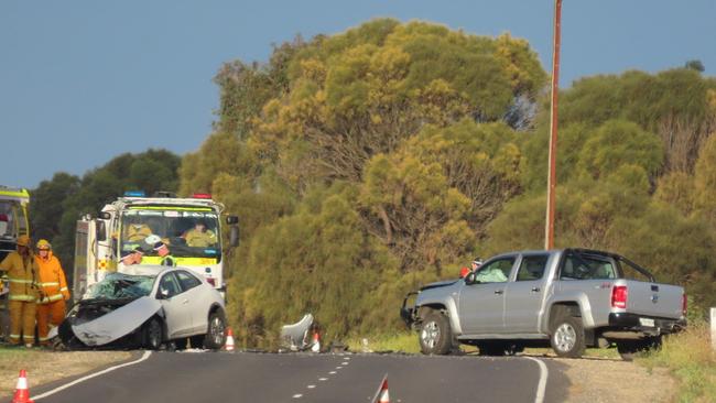 A 65-year-old man has died following a head on smash in the state’s southeast. Picture: Arj Ganesan