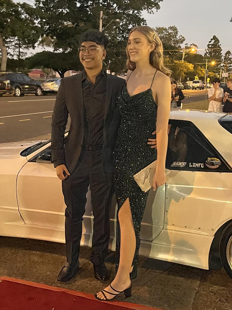 The students of Maryborough State High School celebrate their formal.