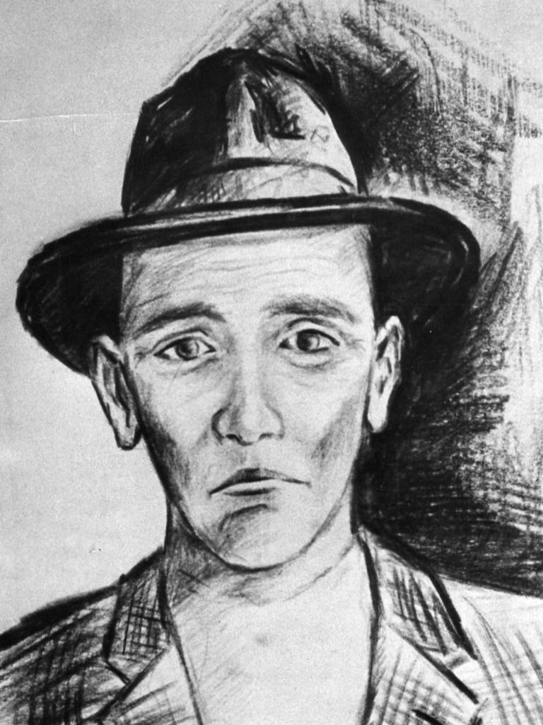 Sketch of a man police created for the suspect in connection with the disappearance of Joanne and Kirstie.