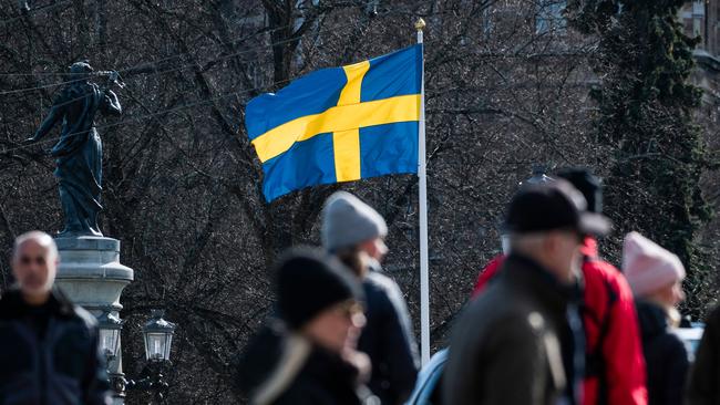 In terms of excess mortality, Sweden was ahead of Australia with excess deaths from 2020-21 at three per cent and four per cent in Australia. Picture: AFP