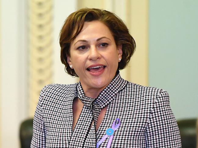 Deputy Premier Jackie Trad is a prime mover of the Bill. Picture: Dan Peled/AAP