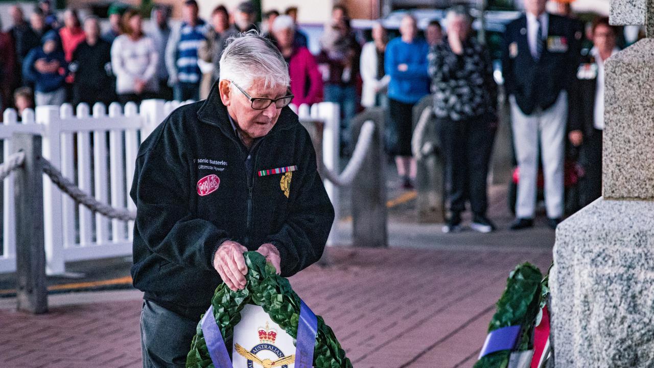 WWII veteran John Atkinson, 98, died heading to the Port Broughton Dawn Service. Picture: Tim Davies/Clare Media