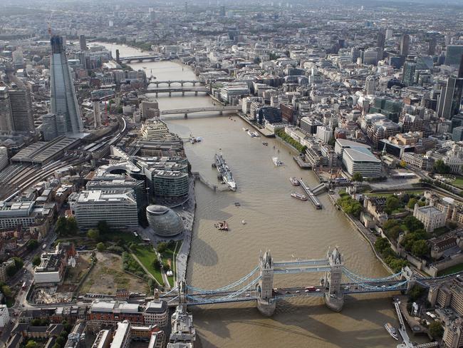 Britain and France are ‘most likely’ to face civil conflict. Picture: Tom Shaw/Getty Images