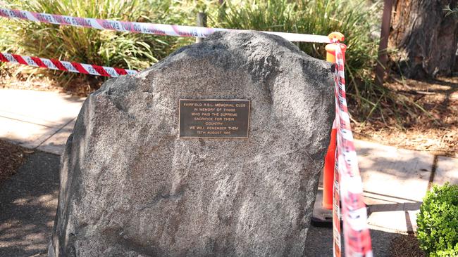 The items were stolen just days before Remembrance Day. Picture: Rohan Kelly