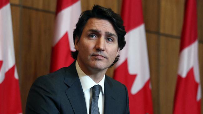 Canada's Prime Minister Justin Trudeau. Picture: Dave Chan / AFP