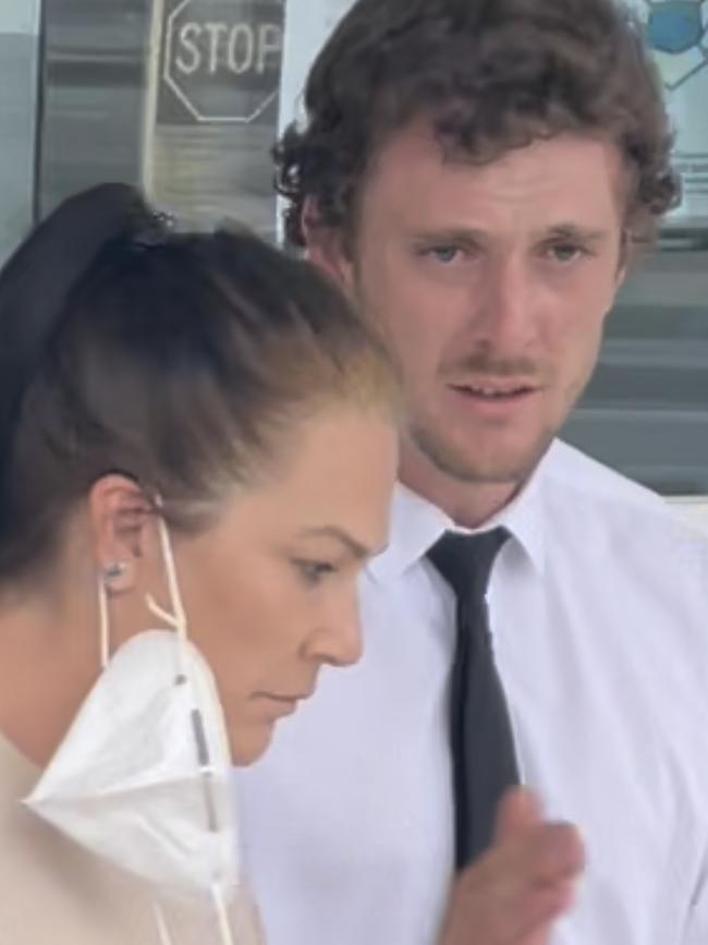 Joshua Neowhouse appeared in Penrith Local Court after an incident unfolded at his wedding