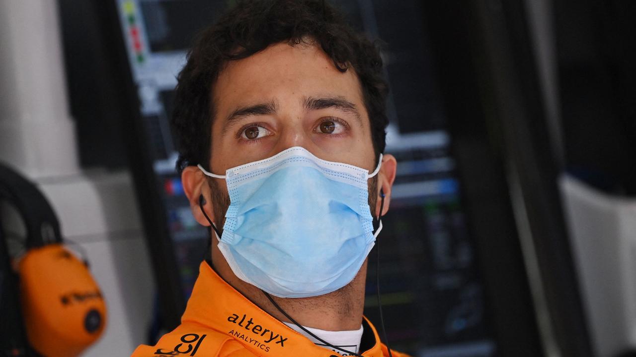 Ricciardo hasn’t set the worlod on fire at McLaren. (Photo by ANDREJ ISAKOVIC / AFP)