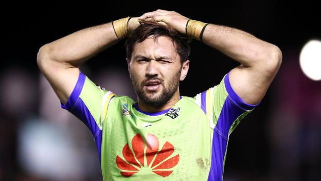 Jordan Rapana faces a long stint on the sidelines. Picture: Getty Images