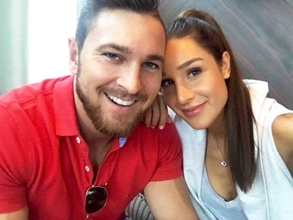 Kayla Itsines, 30, and ex-fiance Tobi Pearce sold SWEAT for a reported $400 million to US-based tech giant iFIT Health &amp; Fitness Inc. Picture: Instagram/Kaylaitsines