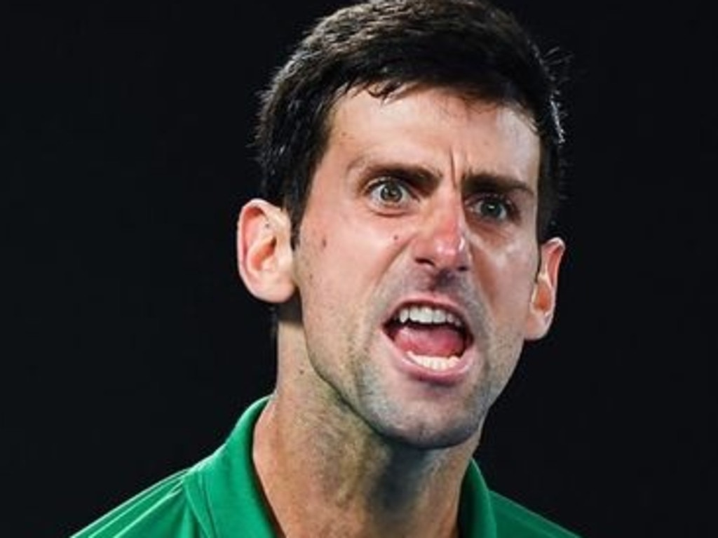 Novak Djokovic blows up at fan