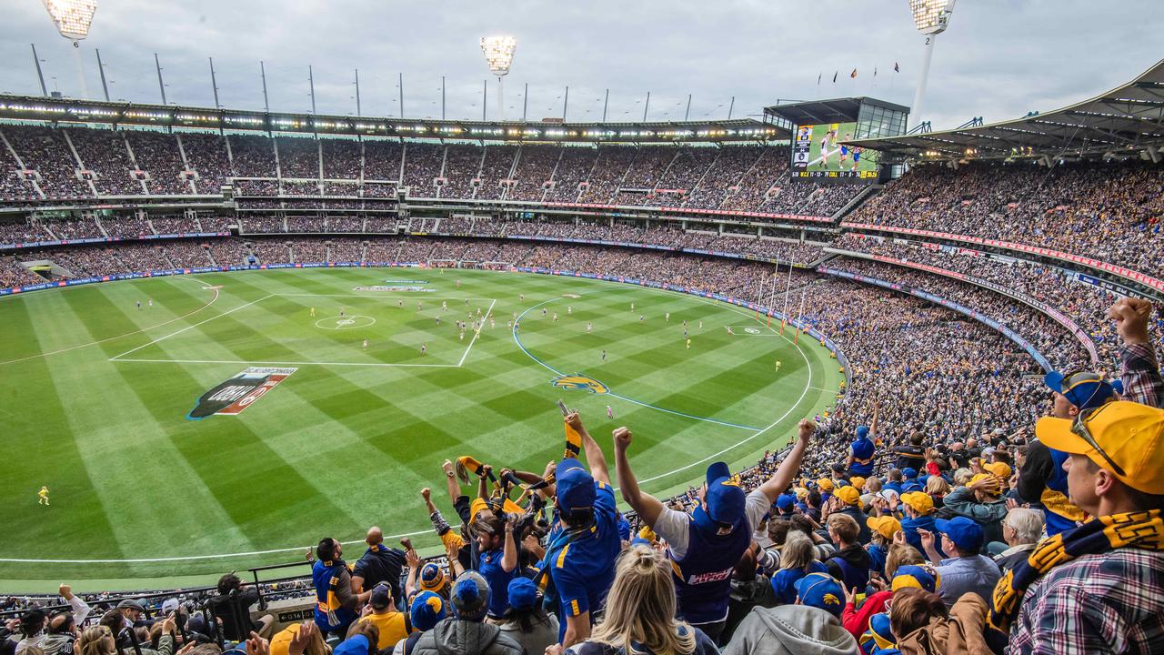 The AFL Grand Final will be played at the MCG until at least 2057. Picture: Jason Edwards