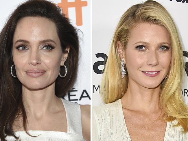 Angelina Jolie and Gwyneth Paltrow have accused Harvey Weinstein of sexual harassment. Picture: AP