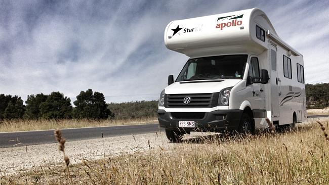 The Apollo motorhome. Picture: Rodney Chester