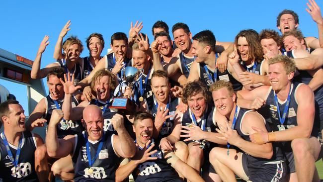 Central Murray Football League, 2015 premier Kerang. Kerang became the first club in Central Murray league history to win four senior premierships in a row when it defeated Koondrook Barham in the grand final, 16.9 (105) to 8.10 (58). September 26, 2015.