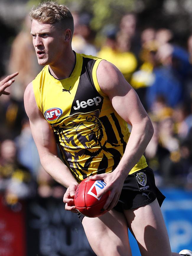 Josh Caddy could move into the midfield. Picture: Michael Klein