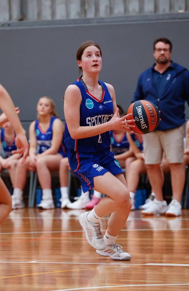 Nunawading Spectres' Valerija Ljubicic was one of the most comprehensive player across the nationals. Picture: Basketball Australia