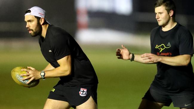 McCartin training at St Joseph’s earlier this year. Picture: Glenn Ferguson