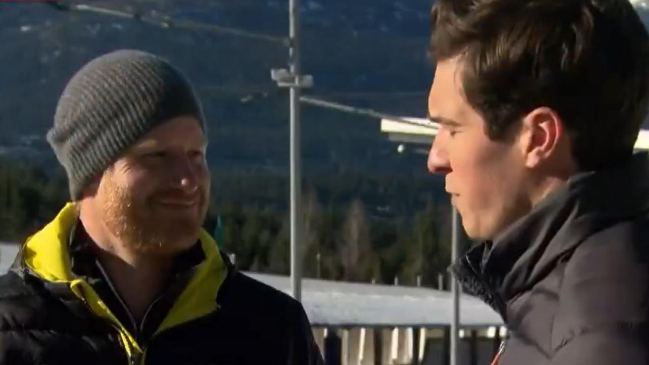 Prince Harry appeared on Good Morning America in an interviewed aired Saturday morning AEDT. Picture: GMA