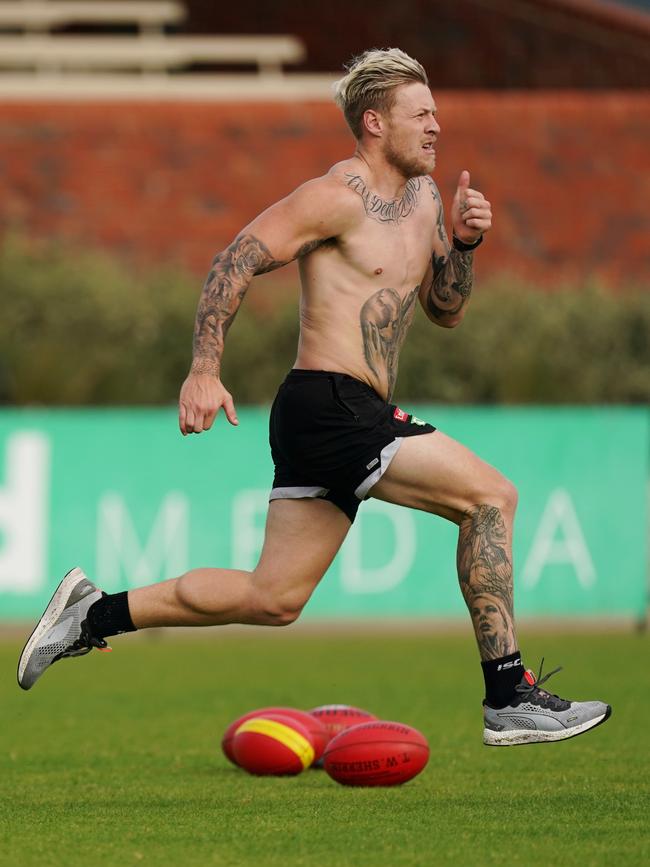 Jordan De Goey has been training hard during the country’s lockdown.