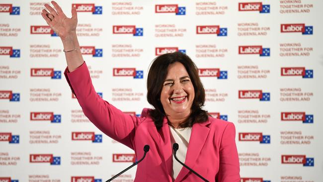 One lesson for Labor from Annastacia Palaszczuk’s victory in Queensland is that the LNP failed to make the case for change. Picture: NCA NewsWire/Dan Peled