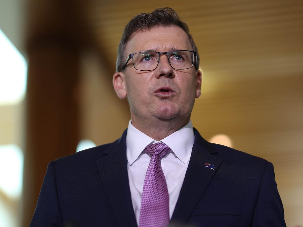 Alan Tudge denied the accusations, insisting that while he ‘deeply regretted’ the affair, the relationship was entirely consensual. Picture: NCA NewsWire / Gary Ramage