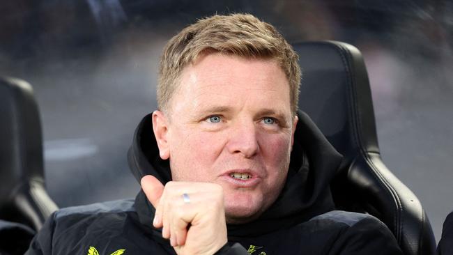 Newcastle United's head coach Eddie Howe. Photo by Martin KEEP / AFP