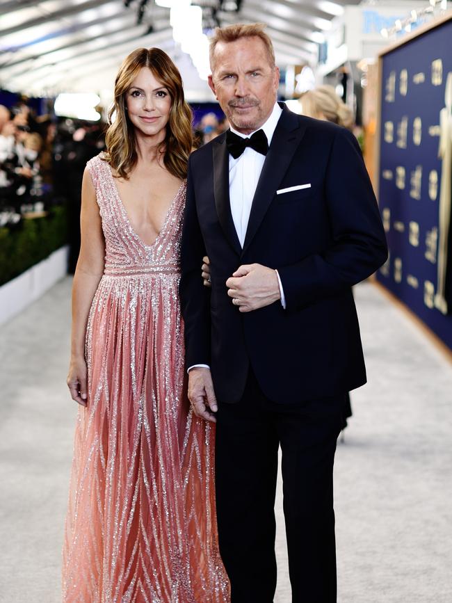 The couple attend the Screen Actors Guild Awards in 2022 in Santa Monica. Picture: Dimitrios Kambouris/Getty Images